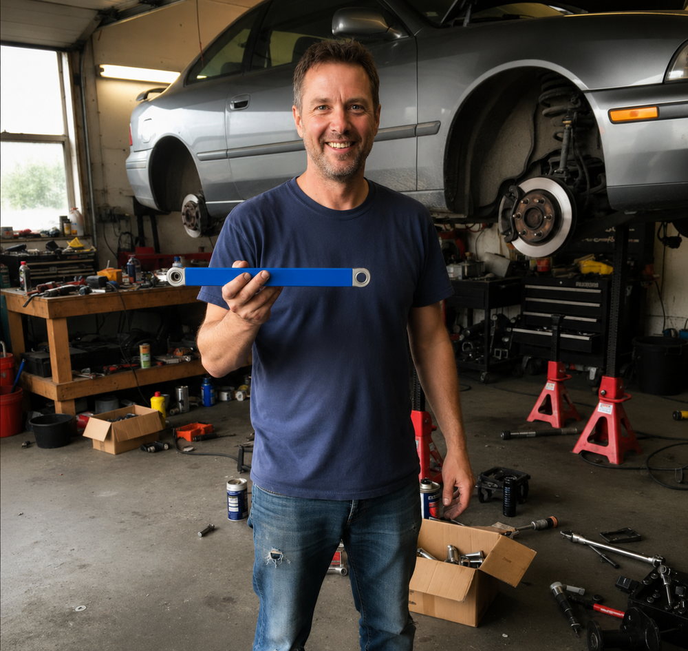 Customer using the product