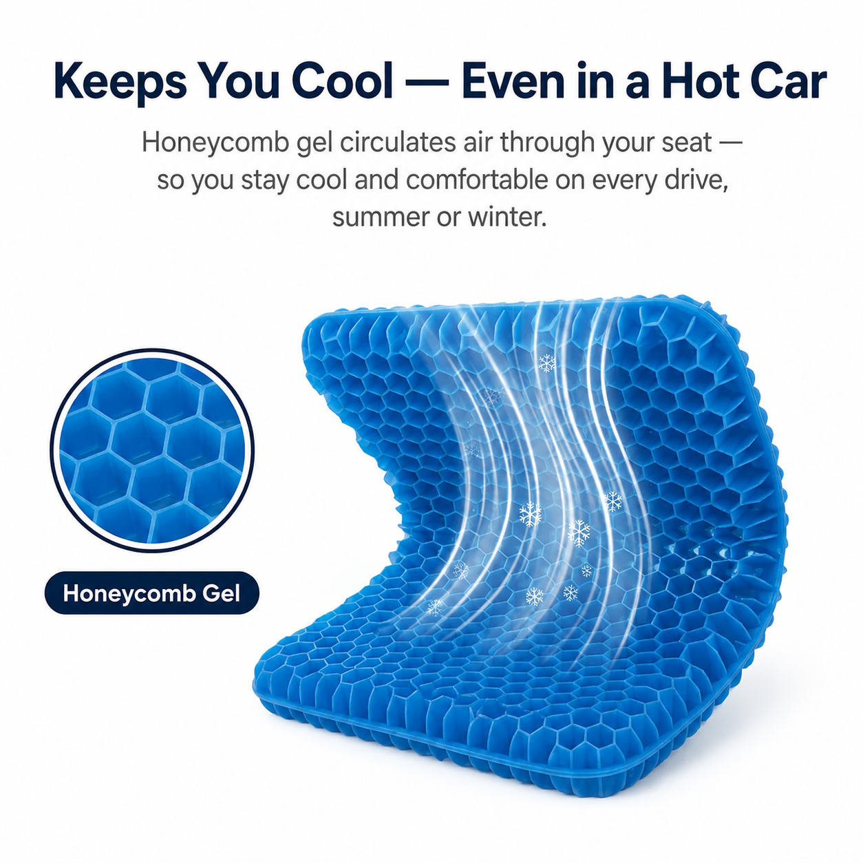 Garage Pro Hub™ Driver Comfort Cushion
